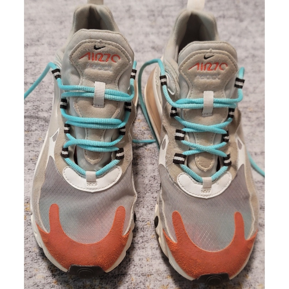 Nike Womens Air Max 270 Mid-Century AT6174-200 Beige Chalk Running Shoe Size 6.5